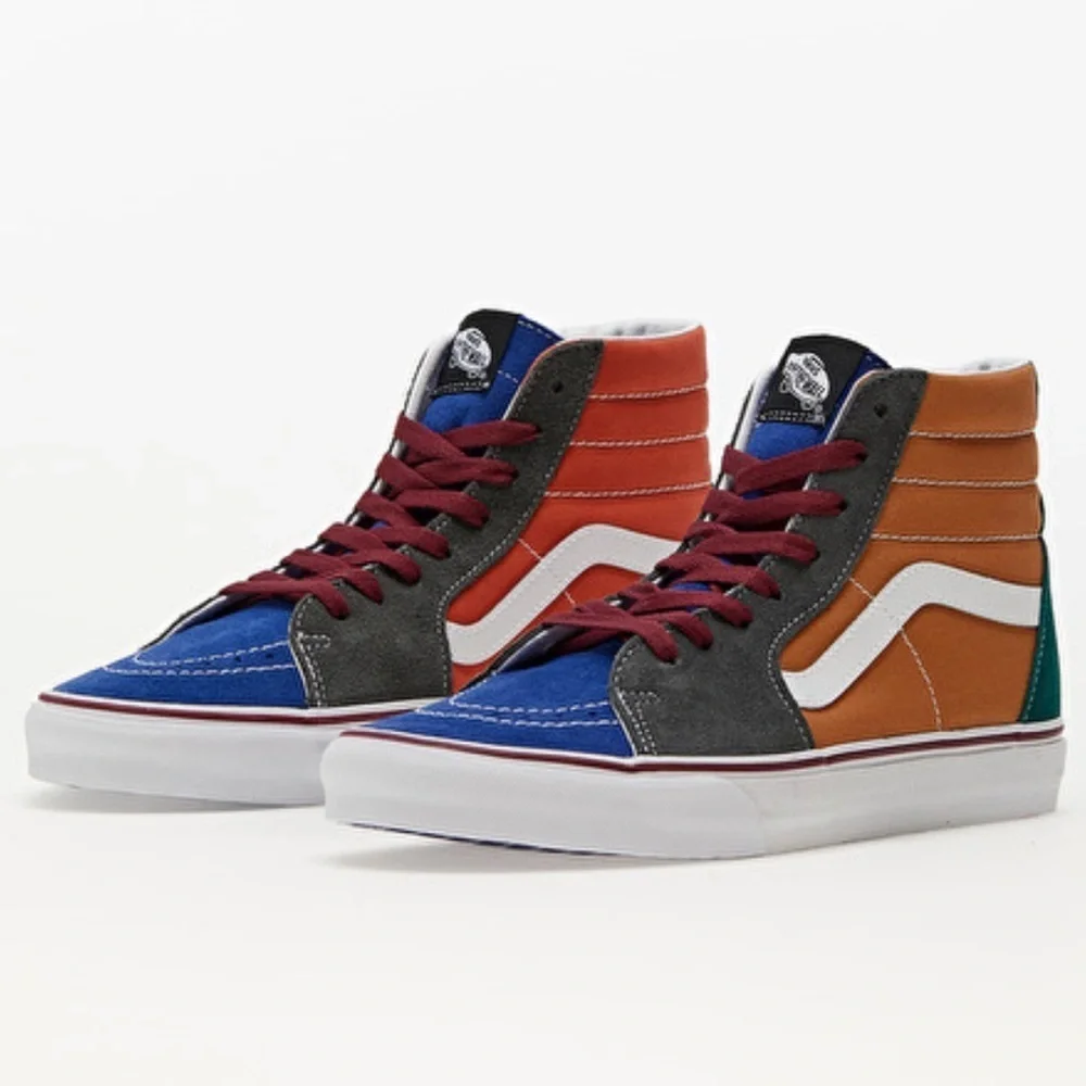 NEW VANS SK8-HI Vans Color Mix Multi Men’s Sneakers Size 6.5